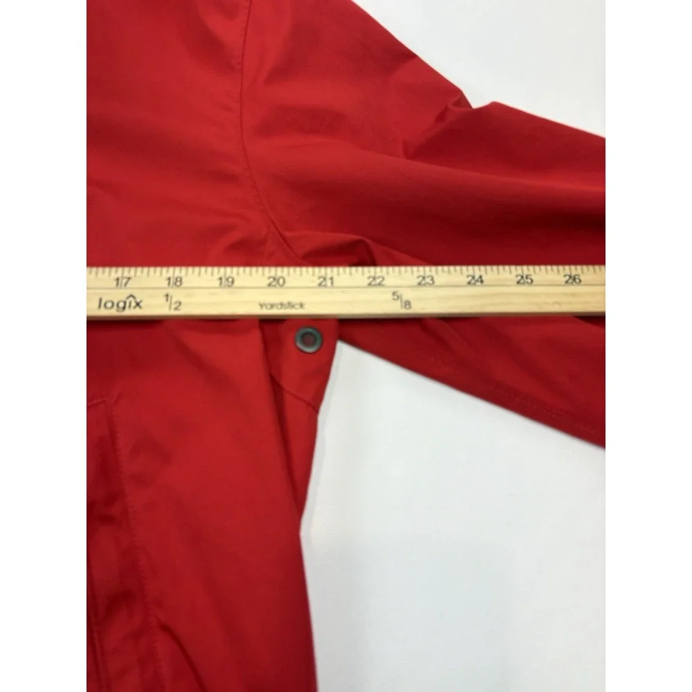 Polo Ralph Lauren Red Full Zip Jacket Windbreaker Nylon Mesh Lined Pony Men's M.